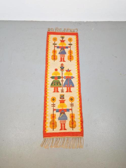 vintage kelim Maria Domanska Chapel wawel broste denmark '60, Huis en Inrichting, Woonaccessoires | Wanddecoraties, Gebruikt, Ophalen of Verzenden
