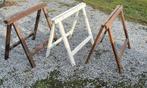 3x degelijke houten schraag - 75cm werkhoogte, Ophalen, Gebruikt, Overige typen, Minder dan 2 meter