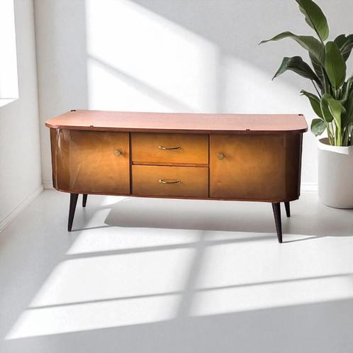 Vintage dressoir | lowboard | sideboard | wandkast, Huis en Inrichting, Kasten | Dressoirs, Gebruikt, 100 tot 150 cm, 25 tot 50 cm