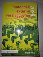 Handboek externe verslaggeving 2025 Deloitte als NIEUW., Ophalen of Verzenden, Beta, Nieuw, WO