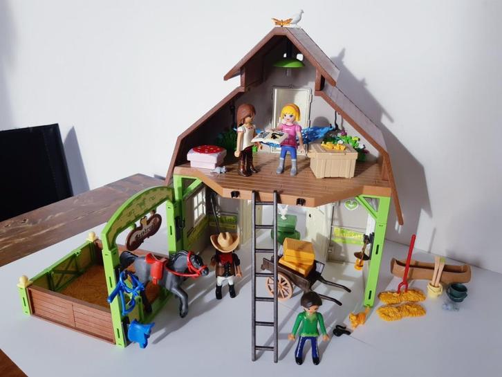 Playmobil 70118 - Spirit schuur met Lucky, Pru en Abigail, Kinderen en Baby's, Speelgoed | Playmobil, Zo goed als nieuw, Ophalen of Verzenden