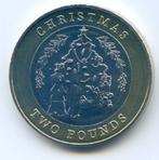 Gibraltar 2 Pounds 2023 UNC  Kinderen& Kerstboom -  Charles, Postzegels en Munten, Ophalen of Verzenden