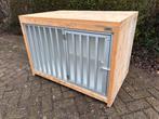 Honden bench van steiger hout, Dieren en Toebehoren, Hondenhokken, Ophalen, 65 tot 100 cm, Hondenhok, Zo goed als nieuw