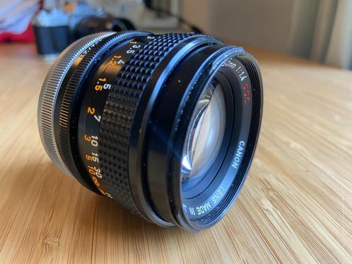 Canon FD 1.4 SSC, Audio, Tv en Foto, Fotografie | Lenzen en Objectieven, Gebruikt, Standaardlens, Ophalen of Verzenden