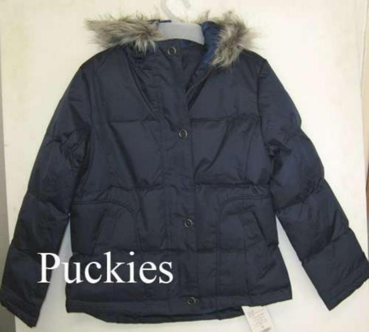 *SALE* Donkerblauwe meisjes winterjas maat 116 *NieuW* .d, Kinderen en Baby's, Kinderkleding | Maat 116, Nieuw, Meisje, Jas, Ophalen of Verzenden