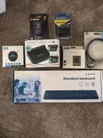 Nieuw Totaalpakket: Toetsenbord, Camera, Auto Ventilator, Ophalen of Verzenden, Qwerty, Nieuw, Bedraad