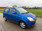 Chevrolet Matiz 0.8 Style Automaat/Airco, Auto's, Chevrolet, Stof, Gebruikt, Zwart, Blauw
