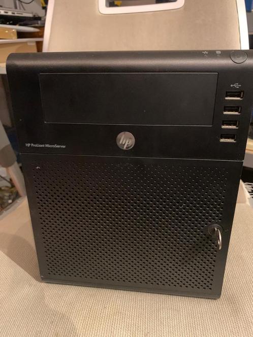 hp microserver N54L, N40L, N36L,, Computers en Software, Servers, Zo goed als nieuw, 2 tot 3 Ghz, 8 GB, Hot swappable onderdelen