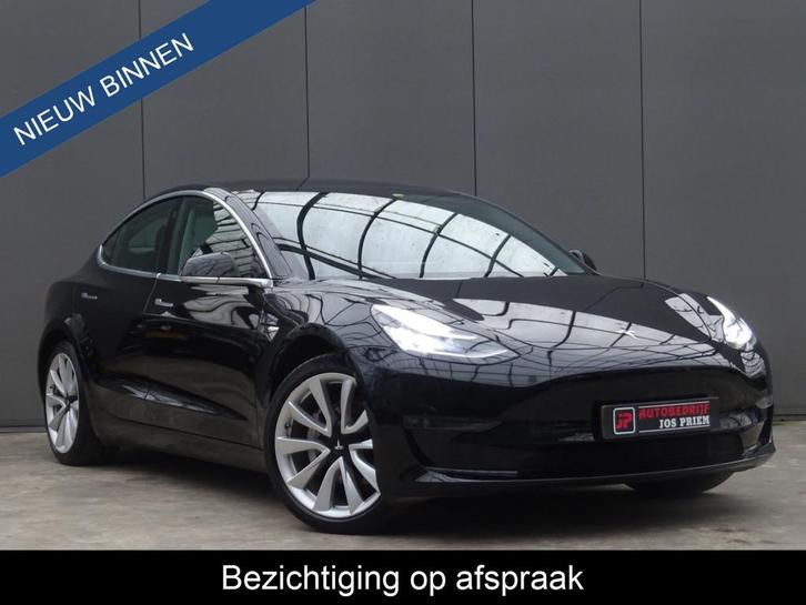 Tesla Model 3 Long Range AWD 75 kWh * 19 INCH VELGEN * LEER, Auto's, Tesla, Bedrijf, Te koop, Model 3, 4x4, ABS, Airbags, Airconditioning