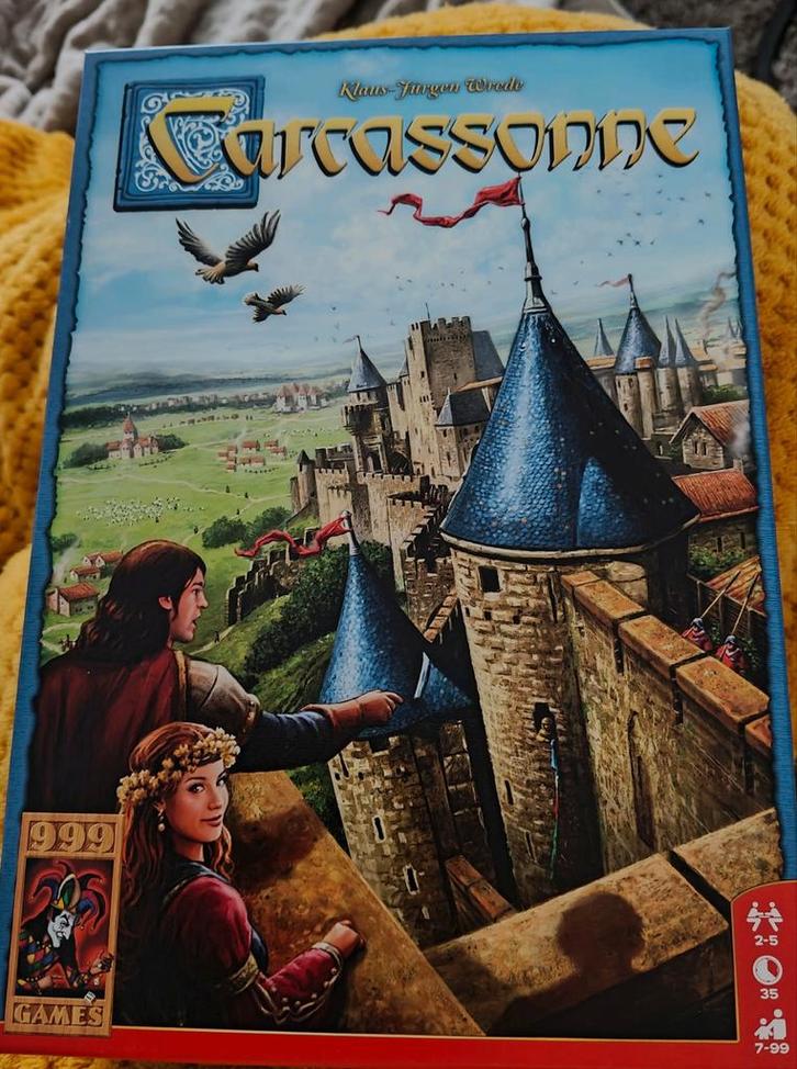 Carcassonne Bordspel - Bouw je eigen landschap!, Hobby en Vrije tijd, Gezelschapsspellen | Bordspellen, Nieuw, Een of twee spelers