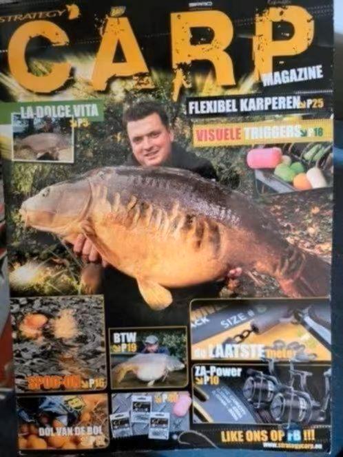 Karper vissen: Boekje plus DVD's, Watersport en Boten, Hengelsport | Karpervissen, Zo goed als nieuw, Overige typen, Ophalen of Verzenden