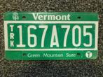 Kentekenplaat licenseplate Vermont 2 USA, Verzenden, Gebruikt, Auto's