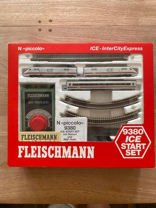 Fleischmann ICE-1 Startset * Compleet Origineel *, Hobby en Vrije tijd, Modeltreinen | N-Spoor, Gebruikt, Treinset, Gelijkstroom