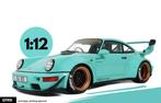 Porsche 964 RWB Tiffany GT Spirit - 1/12, Ophalen of Verzenden, Nieuw, 1:9 t/m 1:12, Auto