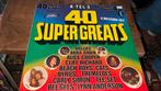 K-Tel’s 40 SUPER GREATS, Ophalen of Verzenden, Zo goed als nieuw, 12 inch, Pop