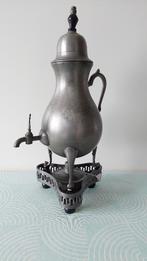 Gero Tinnen kraantjeskan, compleet met brander en onderstel., Ophalen of Verzenden