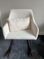 Vida XL schommelstoel, Huis en Inrichting, Ophalen, Gebruikt, Wit, Eén