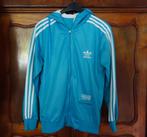 Vintage licht blauw Adidas Chile 62 jasje, Maat 46 (S) of kleiner, Gedragen, Overige typen, Blauw