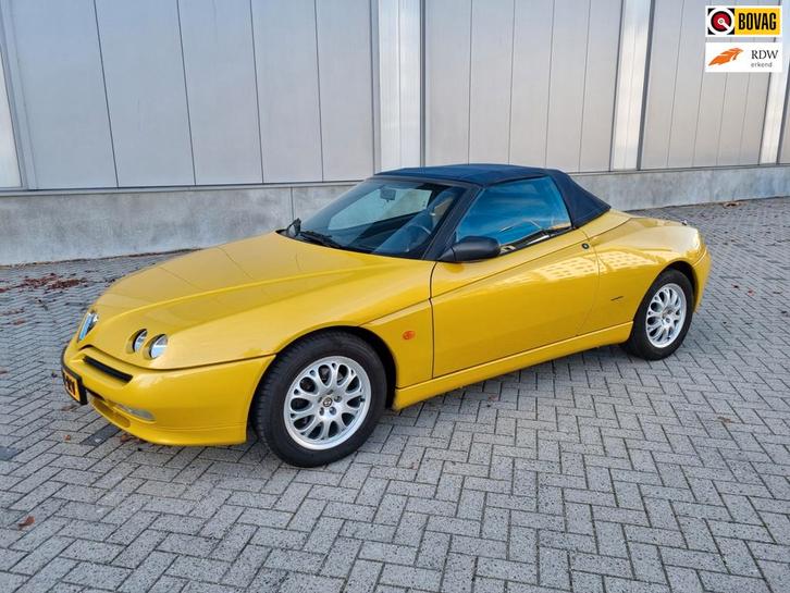 Alfa Romeo Spider 2.0-16V T.Spark L - 122229 km -, Auto's, Alfa Romeo, Bedrijf, Te koop, Spider, ABS, Airbags, Airconditioning