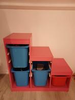 Ikea trofast kast met 4 bakken, Kinderen en Baby's, Kinderkamer | Commodes en Kasten, Ophalen of Verzenden, Zo goed als nieuw