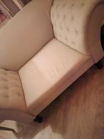 2 Bankstellen (voor een prikkie: vanaf eind maart)), Huis en Inrichting, Banken | Bankstellen, Ophalen, Gebruikt, 150 tot 200 cm