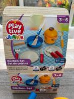 Playtive Houten Pannenset + Mini's!, Kinderen en Baby's, Speelgoed | Speelkeukens, Ophalen, Zo goed als nieuw, Hout, Speelkeuken-accessoire