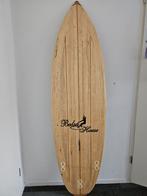 Balsa wood surfboard 5'10, Watersport en Boten, Golfsurfen, Ophalen, Zo goed als nieuw, Shortboard