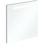 Spiegel Hansgrohe met LED More to See One, afm. 60 x 60 x 3, Ophalen, Overige typen, 50 tot 100 cm, Zo goed als nieuw