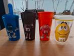 M en M bekers set van 4, Verzamelen, Ophalen of Verzenden, Zo goed als nieuw, Gebruiksvoorwerp