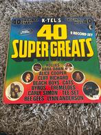 Dubbel LP K-Tel's 40 Super Greats - Verzamelalbum, Ophalen of Verzenden, Gebruikt, Pop