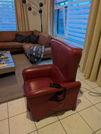 Relaxstoel Bordeaux rood - Kleine maat, Huis en Inrichting, Fauteuils, Gebruikt, 75 tot 100 cm, Ophalen of Verzenden, Modern