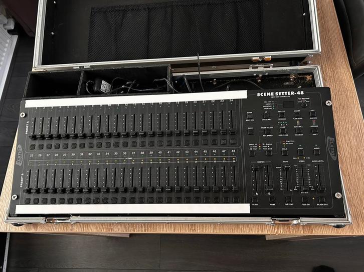 Scene setter 48 dmx tafel, Muziek en Instrumenten, Licht en Laser, Zo goed als nieuw, Licht, Ophalen of Verzenden
