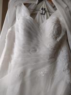 Bruidsjurk, Kleding | Dames, Jurken, Ophalen, Wit, Maat 46/48 (XL) of groter, Zo goed als nieuw