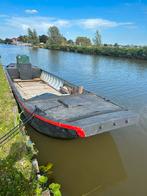 Westlandse schuit driepunter 11 meter, Watersport en Boten, Platbodems, Diesel, Staal, Gebruikt, Ophalen