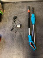 Gardena twlescopische heggenschaar op batterij., Ophalen of Verzenden, Zo goed als nieuw, Elektrisch