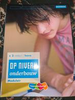 Op Niveau Onderbouw 2 VMBO-t/HAVO, Ophalen of Verzenden, Zo goed als nieuw, VMBO, Nederlands