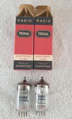 NOS pair nib Tronal 12AU7 = ECC82, Ophalen of Verzenden, Buis of Buizen