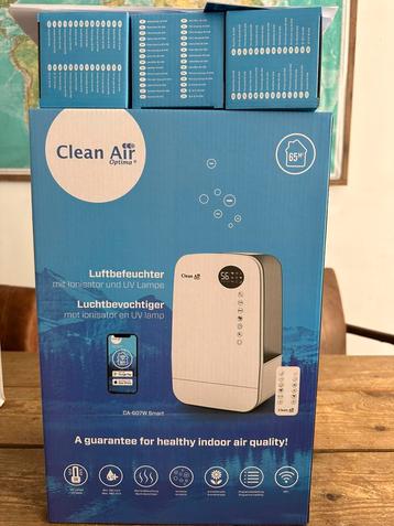 Luchtbevochtiger van Clean Air Optima + 13 filters beschikbaar voor biedingen