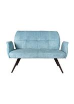 Bank met afneembare armleuningen. 6 kleuren € 465.-, Ophalen of Verzenden, Nieuw, Leer, Vijf, Zes of meer stoelen