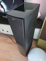 Jamo S606 zuil luidsprekers, Ophalen, Zo goed als nieuw, 120 watt of meer, Front, Rear of Stereo speakers