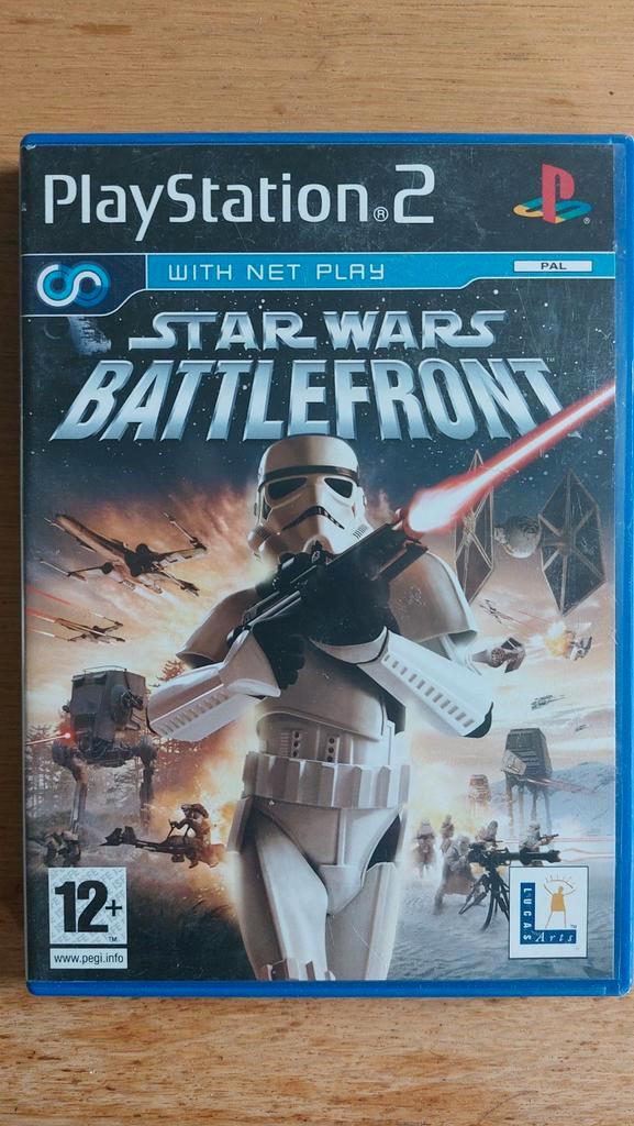 Star Wars Battlefront PS2, Spelcomputers en Games, Games | Sony PlayStation 2, Gebruikt, Shooter, 3 spelers of meer, Vanaf 12 jaar