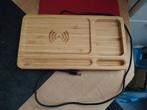 BRAINZ Wireless Charger Pad Bamboo, Ophalen of Verzenden, Nieuw, Apple iPhone