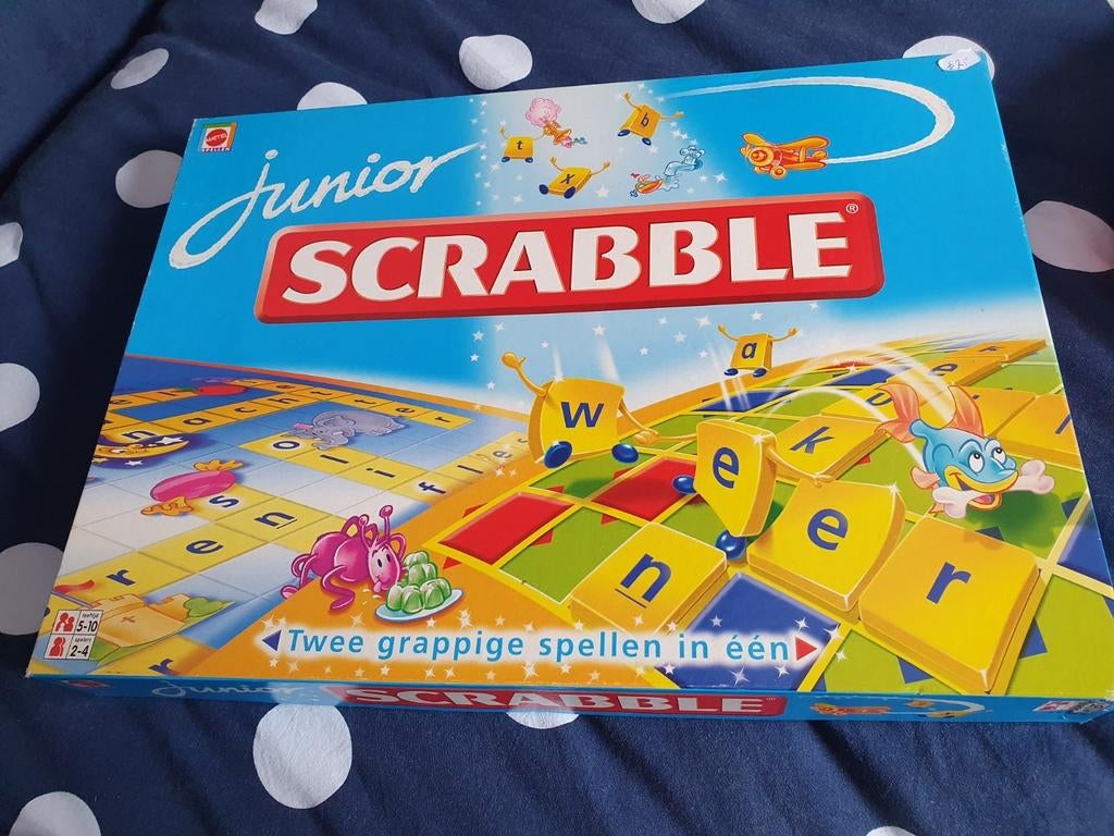 SCRABBEL Junior, Ophalen of Verzenden, Zo goed als nieuw