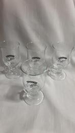 BAILEYS IRISH COFFEE glazen, 4 stuks, zwarte logo, Verzamelen, Ophalen of Verzenden, Nieuw, Borrel- of Shotglas
