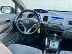 Goedrijdende Honda Civic 1.3 Vtec Hybrid C tr. 2008 Blauw, Auto's, 65 €/maand, Stof, Zwart, Blauw