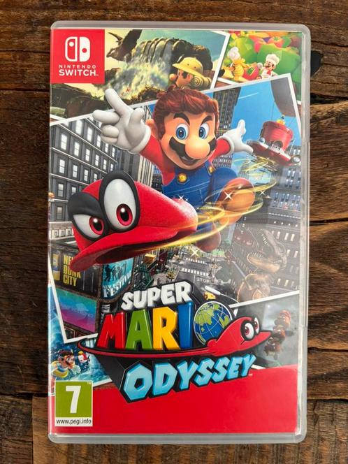 Super Mario Odyssey, Switch, Spelcomputers en Games, Games | Nintendo Switch, Zo goed als nieuw, Platform, 1 speler, Vanaf 12 jaar