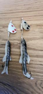 6x vintage tourbillon franse spinners kunstaas, Ophalen of Verzenden, Nieuw, Overige typen