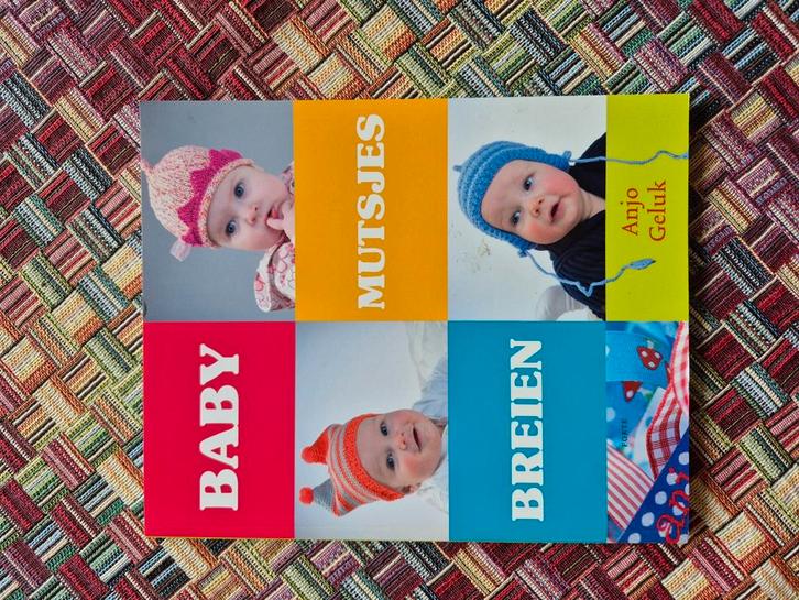 Anjo Geluk - Babymutsjes breien, Boeken, Hobby en Vrije tijd, Zo goed als nieuw, Breien en Haken, Ophalen of Verzenden
