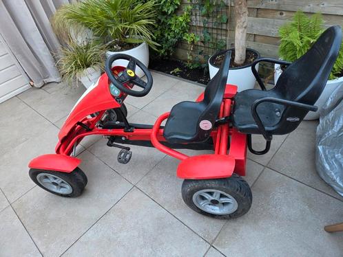 Berg Ferrari skelter, zeer compleet!, Kinderen en Baby's, Speelgoed | Buiten | Skelters, Gebruikt, Berg, Duozit, Vrijloopautomaat