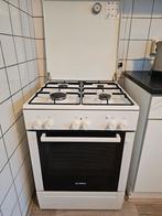 Bosch Gasfurnuis met elektrische oven wit, Witgoed en Apparatuur, Fornuizen, Ophalen, Gebruikt, 4 kookzones, Gas